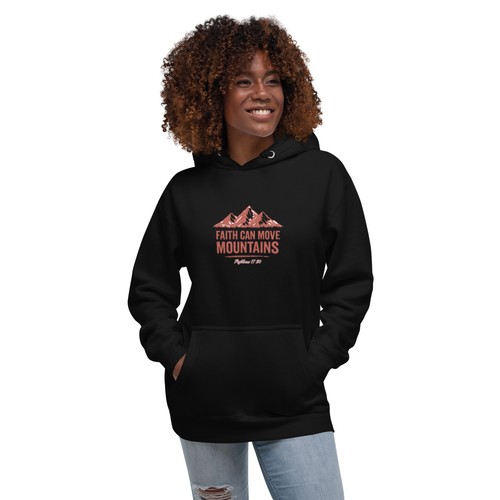 Unisex hoodie faith can - unisex,