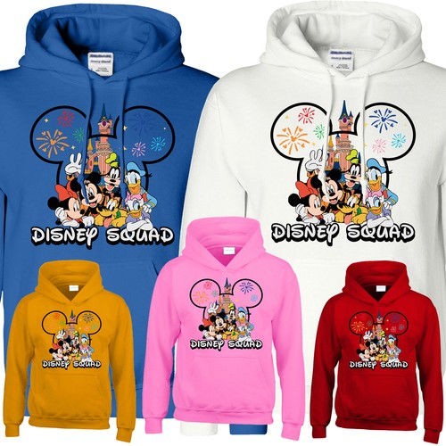 Disney squad family - disney, hoody