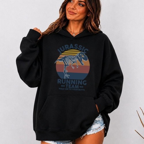 Jurassic running team hoodie - team,