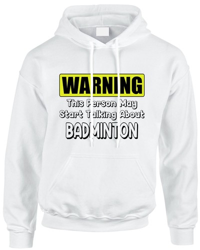 Badminton funny hoodie hoody - badminton,