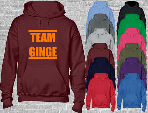 Team ginge hoody - hoody, funny