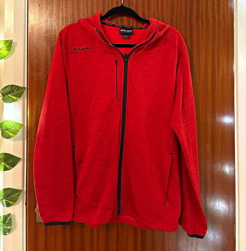 Bauer team men red fleece - bauer,