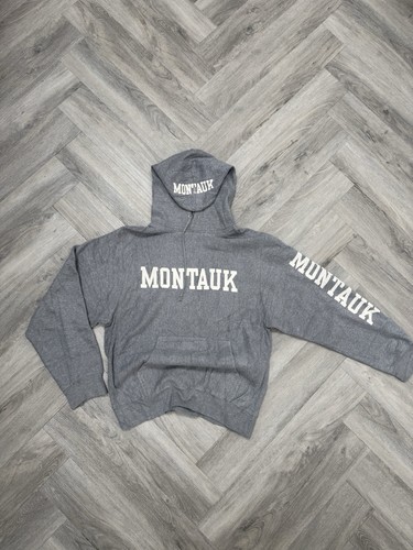 Grey and white hoodie - , sweater
