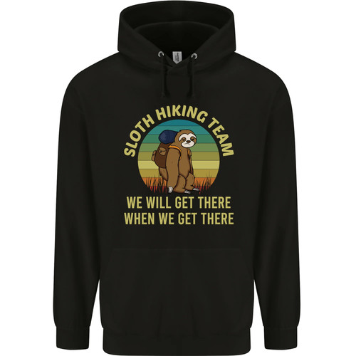 Sloth hiking team - sloth, funny