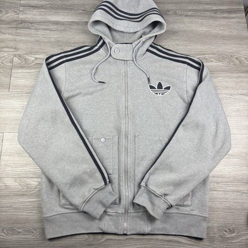 253 adidas zip hoodie - zip, up