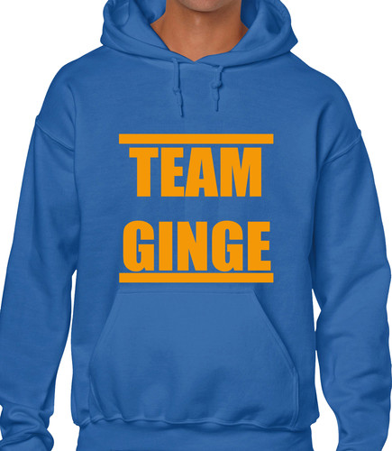 Team ginge hoody hoodie - hoody, funny
